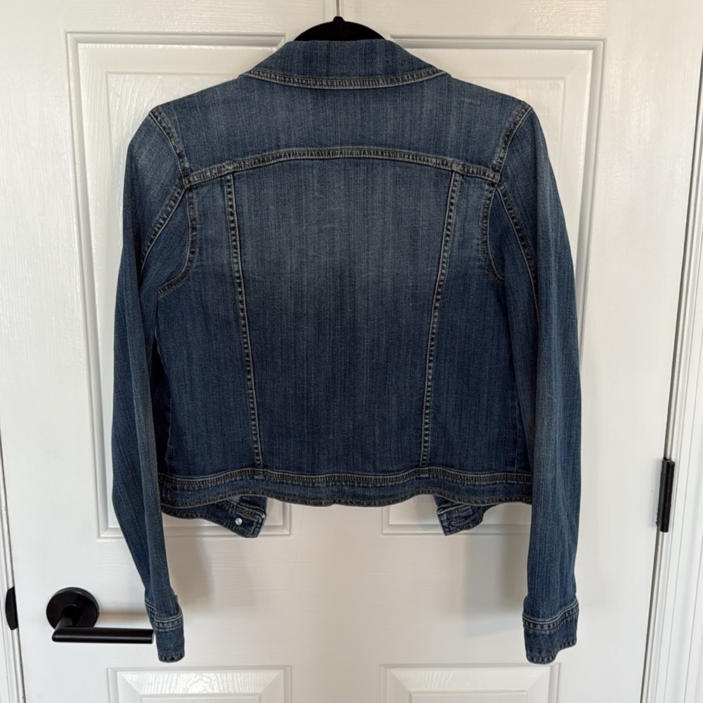 New Directions Weekend Women's Denim Jean Jacket Size Medium - Picture 3 of 8
